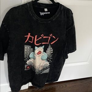 Vintage Style Snorlax Graphic T-Shirt